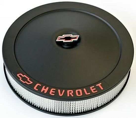 Proform PR141-752 14" x 3" Classic Gm Air Filter Assembly Black Crinkle Finish