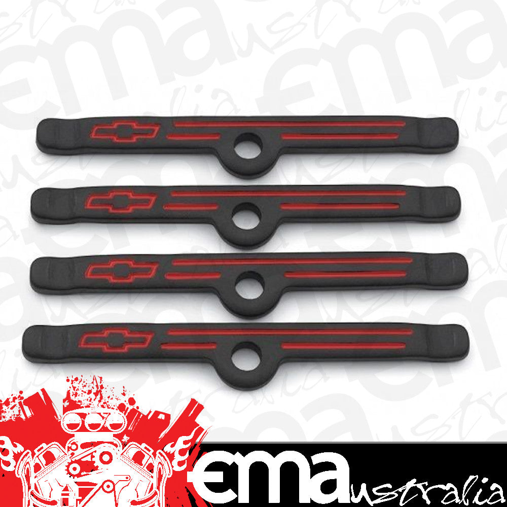 Proform PR141757 Valve Cover Hold Down Clamps Black Crinkle Finish Bo