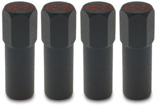 Proform PR141-759 Mini Nuts Valve Cover Steel Black Red Bowtie Emblem