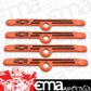 Proform PR141-782 Chevrolet Bowtie Emblem V/C Hold-Down Clamps Orange Chevrolet S/B V8 & V6/90 Thru 1986