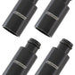 Aeroflow AF64-2884 ID Injector Adapter Long Suit 11mm Fuel Rail Black 4Pk