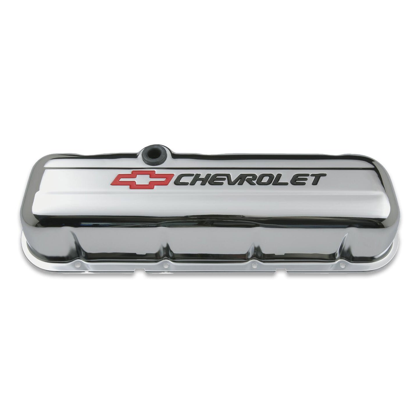 Proform PR141-813 Tall Chrome Valve Covers w/ Logo Chev BB 396-454 V8