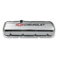 Proform Parts | PR141-813 | Tall Chrome Valve Covers w/ Logo Chev BB 396-454 V8