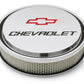 Proform PR141-833 Slant Edge 14" Polished Air Cleaner w/ Chevrolet Logo