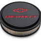 Proform PR141-834 Slant Edge 14" Black Air Cleaner w/ Red Chevrolet Logo
