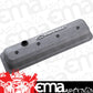 Proform PR141-842 Die-Cast Aluminium Slant Edge Valve Covers Gray suit SB Chev Vortec w/ Raised Chevrolet Logo & Bowtie Emblem