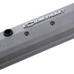 Proform PR141-842 Die-Cast Aluminium Slant Edge Valve Covers Gray suit SB Chev Vortec w/ Raised Chevrolet Logo & Bowtie Emblem