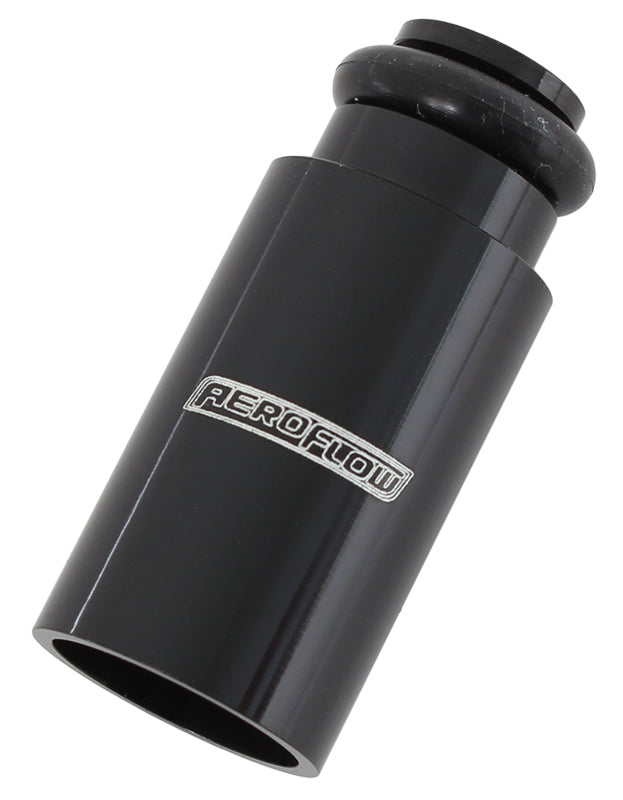 Aeroflow AF64-2886-1 ID Injector Adapter Long Suit 14mm Fuel Rail Black Each