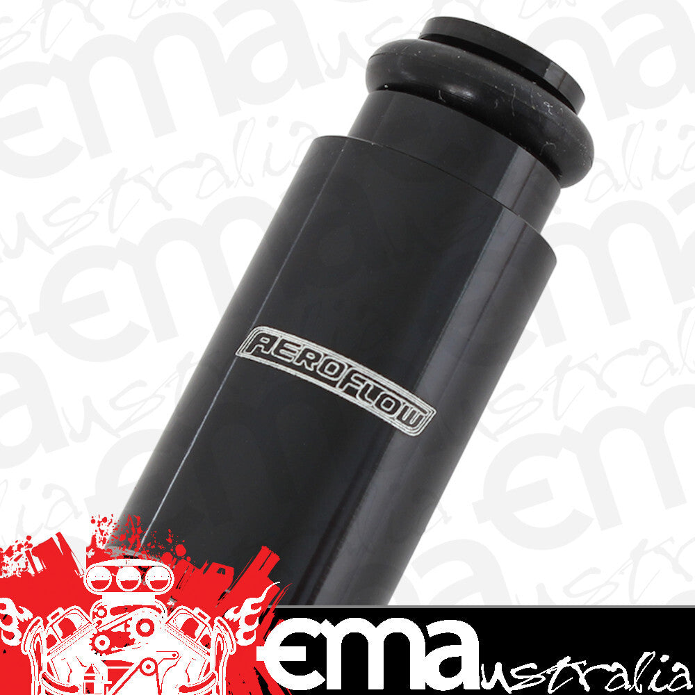 Aeroflow AF64-2886-1 ID Injector Adapter Long Suit 14mm Fuel Rail Black Each