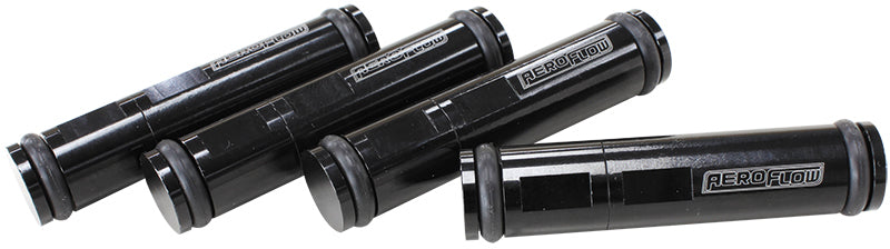 Aeroflow AF64-2888 Injector Blanking Inserts Suit 14mm Fuel Rail Black 4Pk