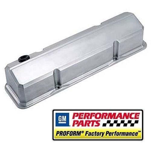 Proform PR141-926 Tall Alloy Valve Covers Polished suit Chev SB 262-400 V8