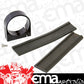 Aeroflow AF64-2901BLK Billet Fuel Pump Bracket Boschblack Single suits Bosch AF49