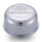 Proform PR302-225 Ford Cobra Breather Cap Chrome Push-In Style w/ Logo