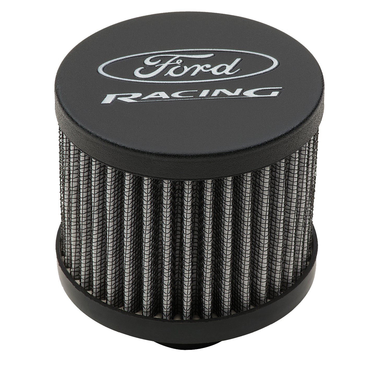 Proform PR302-234 Push-In Valve Cover Breather Black w/ Ford Racing Logo