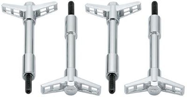 Proform PR302-325 Ford Racing Valve Cover Wing Nuts Chrome 1/4"-20 4 Pack