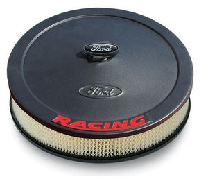 Proform PR302-352 Ford Racing Air Cleaner Black w/ Red Logo 13" x 2-5/8"