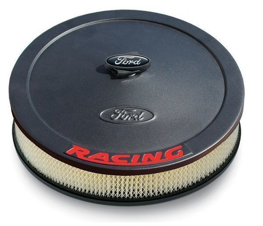Proform PR302-352 Ford Racing Air Cleaner Black w/ Red Logo 13" x 2-5/8"