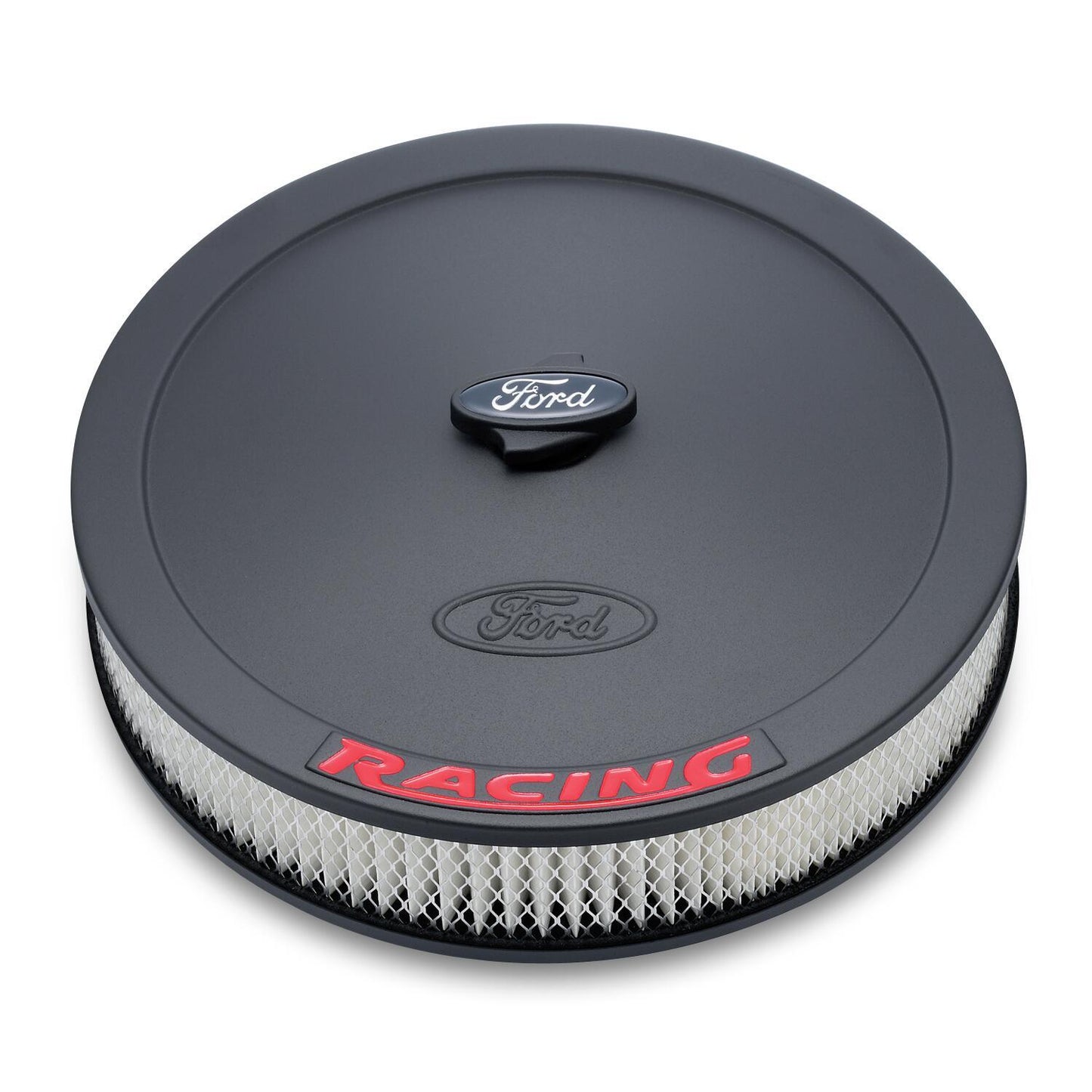 Proform PR302-352 Ford Racing Air Cleaner Black w/ Red Logo 13" x 2-5/8"