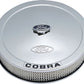 Proform PR302-371 Ford Racing Air Cleaner Chrome w/ Cobra Logo 13" x 2-5/8"