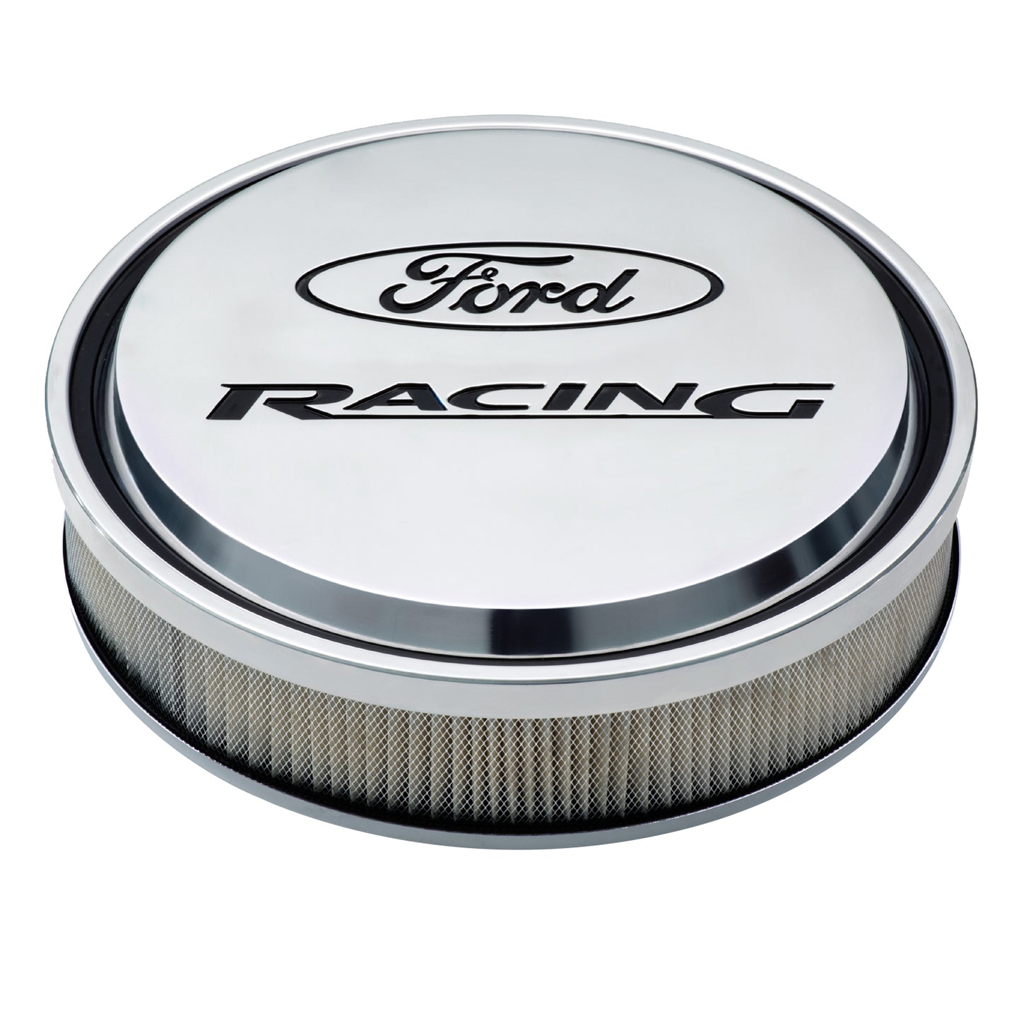Proform PR302-383 Ford Racing Slant Edge 13" x 3" Air Cleaner W Ford Racing Logo
