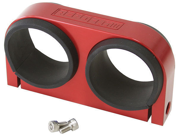 Aeroflow AF64-2902R Billet Fuel Pump Bracket Boschred Dual suits Bosch / AF49