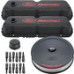 Proform PR302-500 Ford Racing Dress Up Kit Bl Ackcrinkle Red Embl