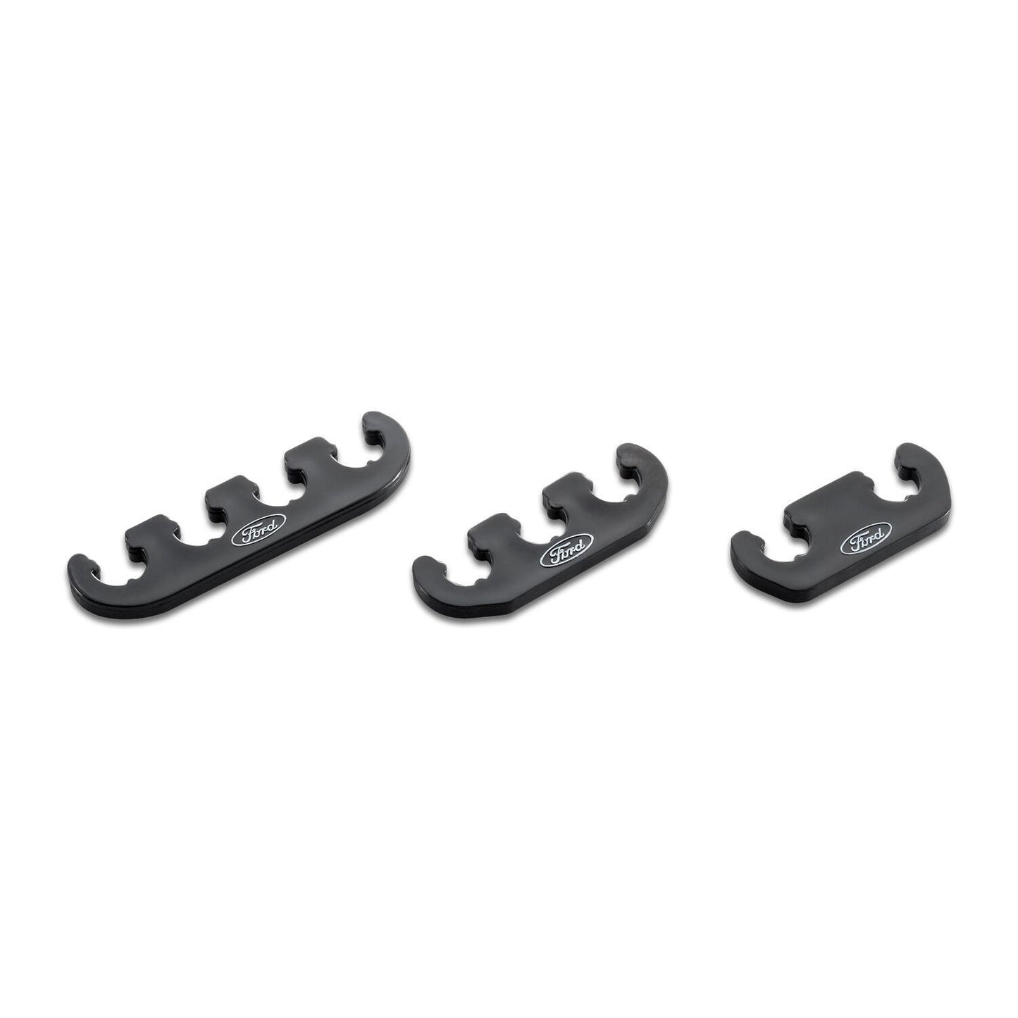 Proform PR302-641 Spark Plug Lead Separators Black Ford Logo 8-8.5mm W