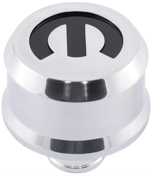 Proform PR440-441 Mopar Slant Edge Aluminium Valve Cover Breather Push-In