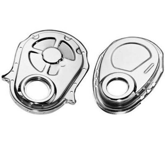 Proform PR66153 Timing Cover 1-Piece Steel Chrome Plated 10-Bolt (each)