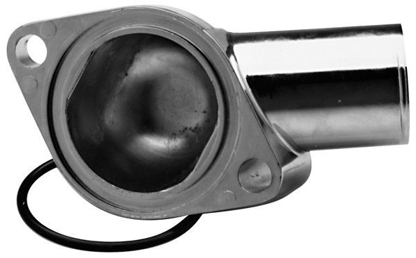 Chevy small block Gen I 262-400 C.I.D. & Chevy big block Mark IV 396-454C.I.D. V8 Chev Camaro Chevelle 1966-75 Alloy Water Neck Chrome Proform Parts PR66210