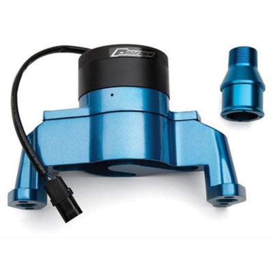 Proform PR66225B Water Pump Electric 35GPM Die-Cast Aluminium Blue Powdercoated Chevrolet Small Block (each)
