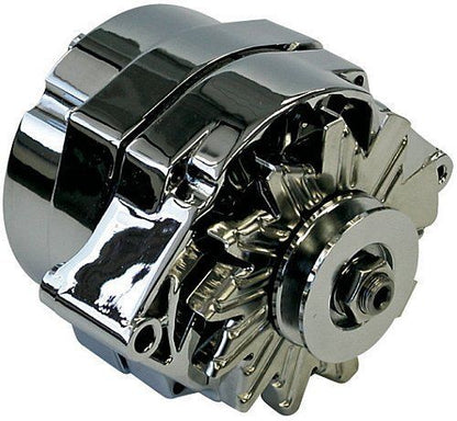 Proform PR66445.14N 140 Amp Alternator V Belt Chev SB BB Gm 1 Wire Chrome