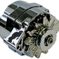 Proform PR664451N Chrome 1-Wire Alternator 100 Amp Internal Reg & Fan Gm Case