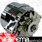 Proform PR664451N Chrome 1-Wire Alternator 100 Amp Internal Reg & Fan Gm Case