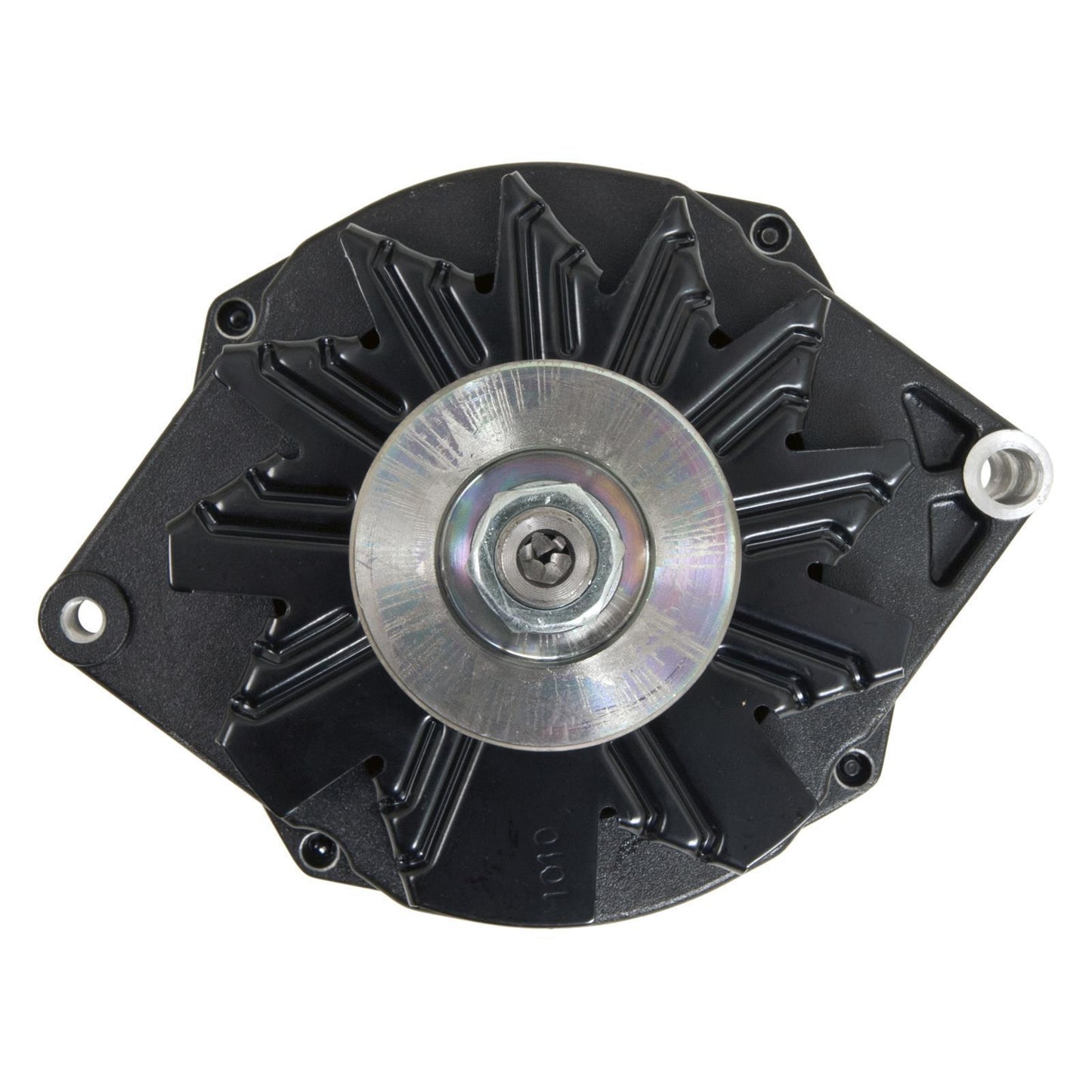 Proform PR66448.1N 100Amp 1-Wire Alternator Black Crinkle suit Gm V-Belt Pulley