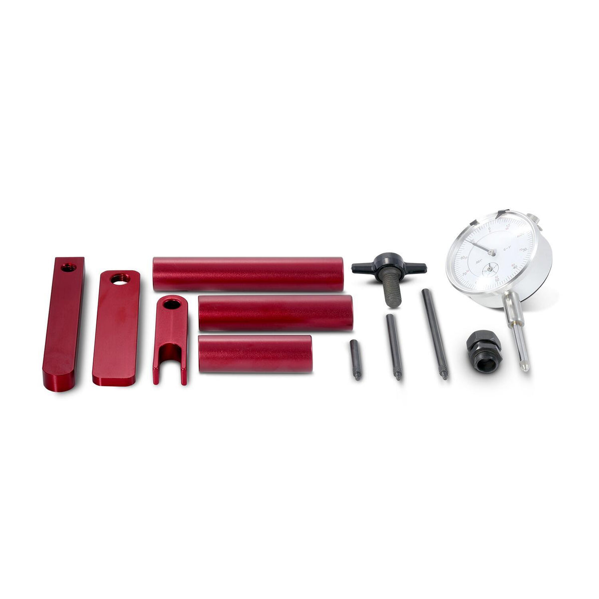 Proform PR66516 Pinion Setting Tool for Rear Ends Red Alloy w/ Carry Case