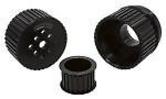 Aeroflow AF64-3002BLK Gilmer Drive Kit - Black Ford 289-351W 302-351C