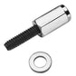 Proform PR66650 Valve Cover Hold Downs Aluminium Hex/Chrome Steel 1/4 In.-20 Stud Stainless Steel Washers