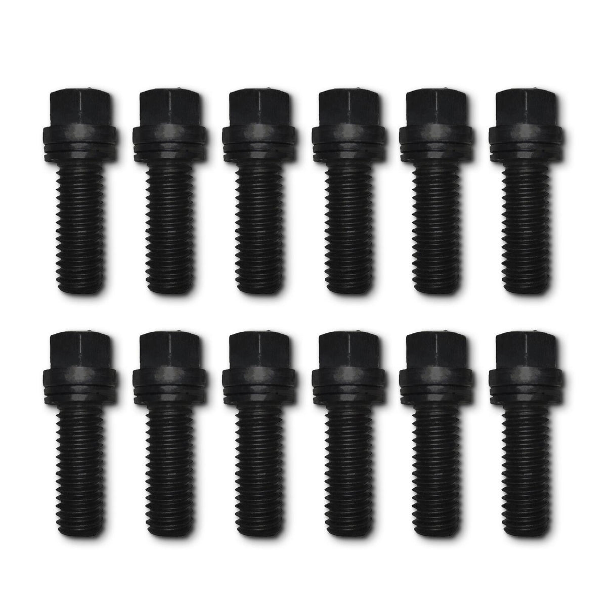 Suit Chev small block V8 Cam Lock Header Bolts Hex Head 3/8"-16 Thread 0.750" Uhl Set 12 Proform Parts PR66751