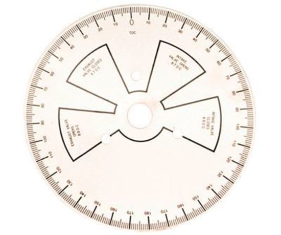 Proform PR66791 Degree Wheel 9 In. Diameter (each)
