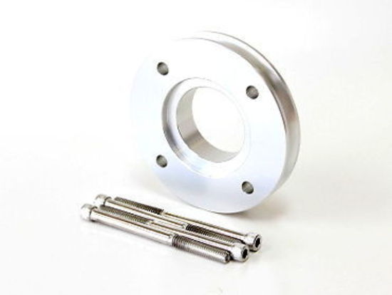 Holden 253-308.Pulley Finish: Clear Anodised Quantity: Sold individually Gilmer V-Groove Adapter Silver Suit AF64-3003 Aeroflow Performance Products AF64-3010