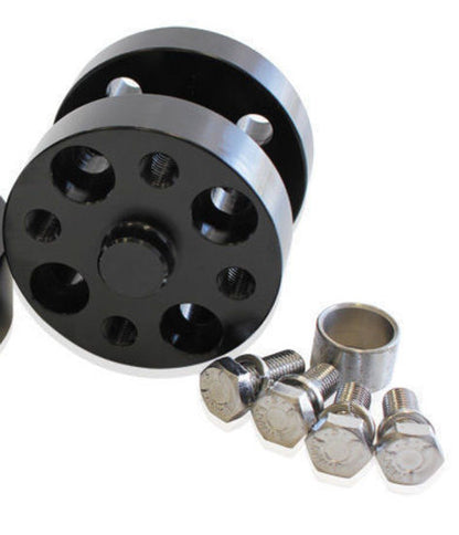 Aeroflow AF64-3041 Water Pump Fan Spacer Kit 2" Black Suit 5/8 Or 3/4 Centre