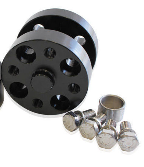 Aeroflow AF64-3041 Water Pump Fan Spacer Kit 2" Black Suit 5/8 Or 3/4 Centre