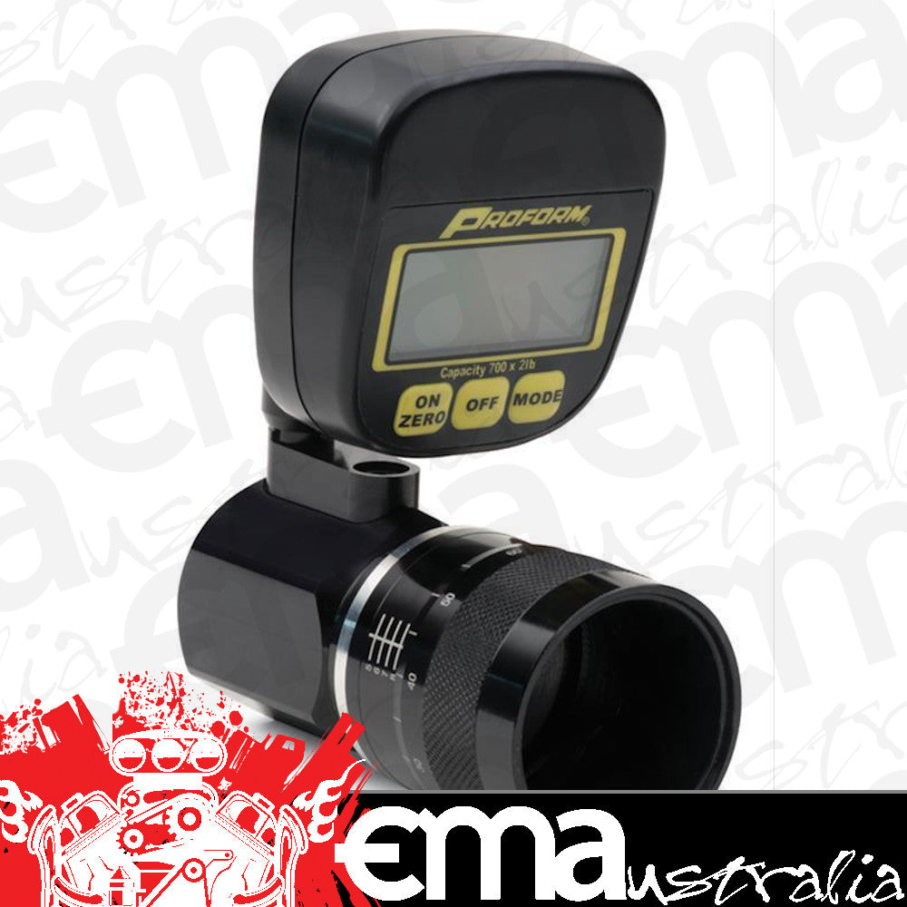 Proform PR66842 Digital Mini Valve Spring Tester Range 0-700Lbs x 2Lb Increments