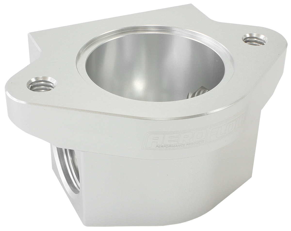 Aeroflow AF64-3043S Billet Remote Thermostat Housi-12ORB Port S Each Side Chev