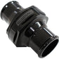 Aeroflow AF64-3044BLK INLINE THERMOSTAT HOUSING 1.50" 38MM HOSE BLACK
