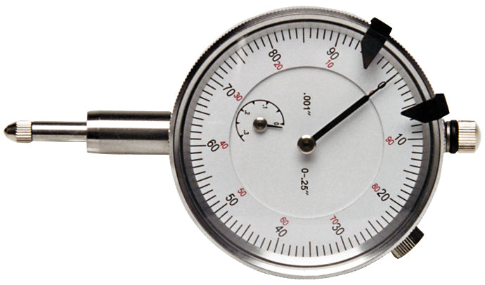 Proform PR66963 Dial Indicator Gauge Range 0-0.250" Increments .001"