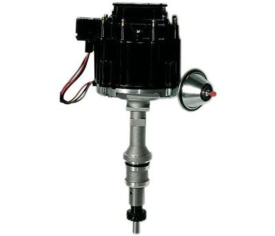 Proform PR66980BK Distributor Street/Strip HEI Magnetic Pickup Vacuum Advance Black Cap Ford 351C 351M 400 429 460