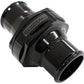 Aeroflow AF64-3044BLK INLINE THERMOSTAT HOUSING 1.50" 38MM HOSE BLACK