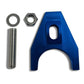 Proform PR66986 Alloy Distributor Hold Down Clamp Blue suits Chev V8